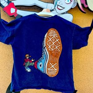 Vintage Converse All Star Chuck Taylor T Shirt,1994 size L RARE